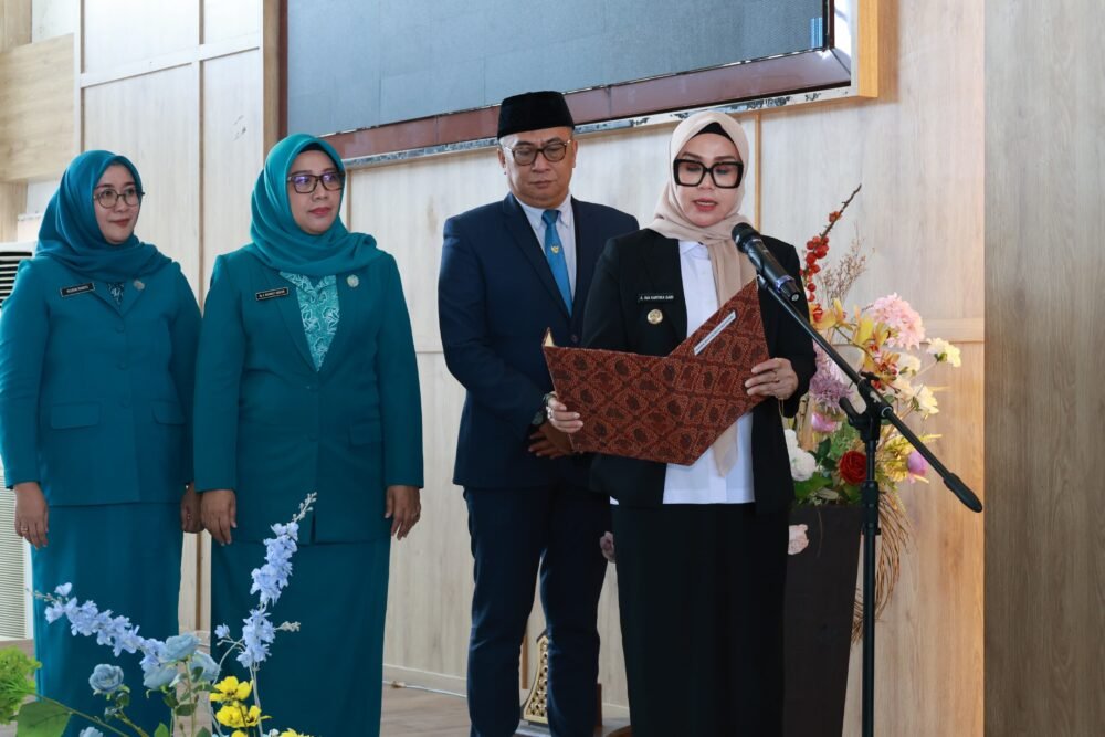 Lantik Pengurus PKK, Bupati Barru Minta Kader Fokus Tekan Angka Stunting